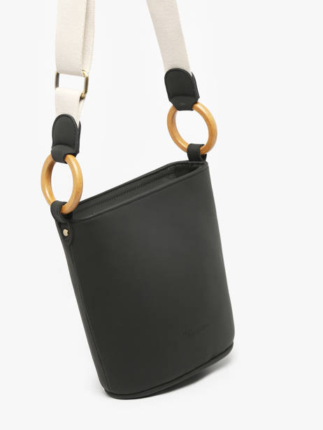 Cross Body Tas Crocus Woomen Zwart crocus WCRO22 ander zicht 2